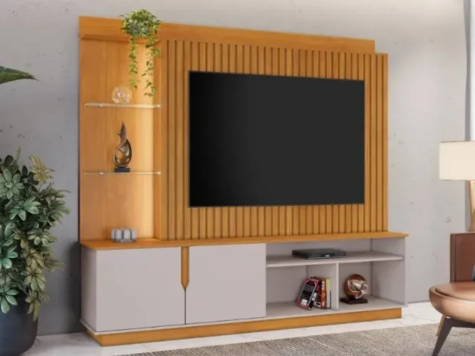 Home P/TVs Até 60 Polegadas C/LED 1.82M. Produto Novo Direto de Fábrica P/Sua Casa.