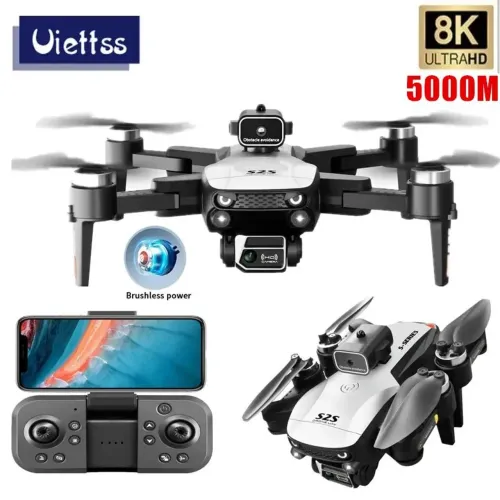 Drone Semi profissional GN502 max dual camera 4k wifi longo alcance