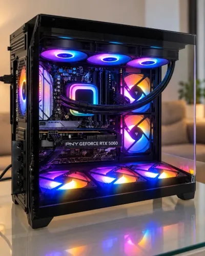 PC Gamer Ryzen 7 9700x / Memoria Ram DDR5 16gb 5200 mhz / RTX 5060 8GB / ssd NVme 1TB