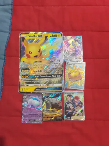 Cartas raras de Pokémon tcg