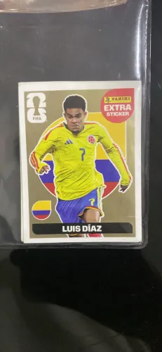 Figurinha LEGEND OURO luis diaz