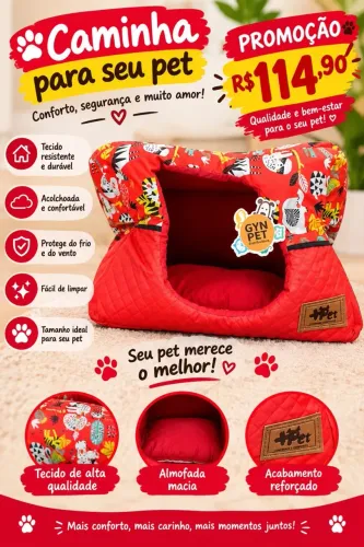 Cama toca pra cachorro