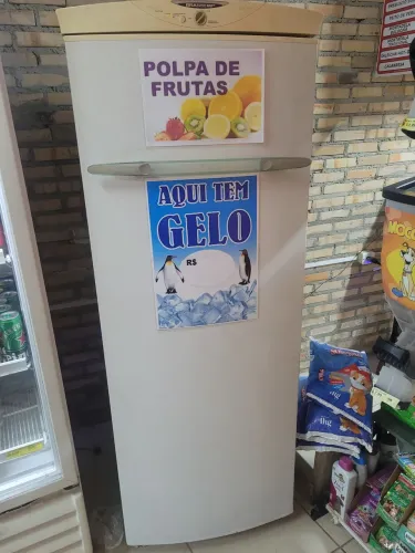 Freezer bem conservado