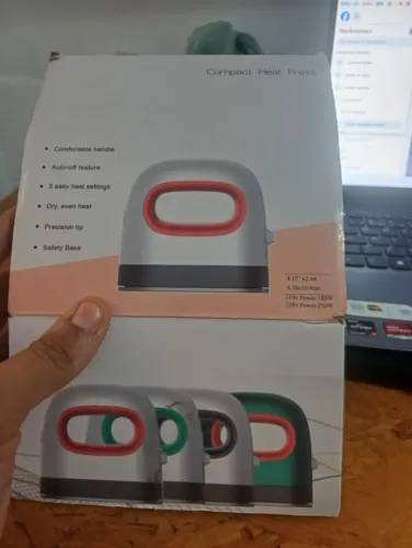 Prensa de Sublimação Portátil 220V