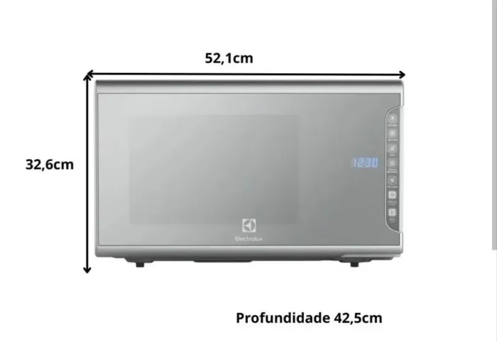 Micro Ondas Electrolux espelhado30lts 