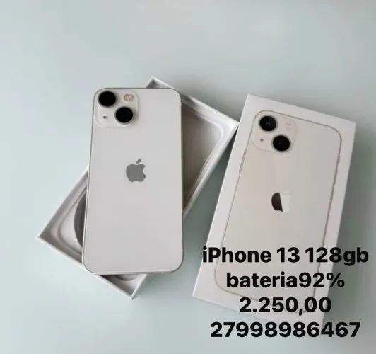 iPhone 13 128gb bateria 92%