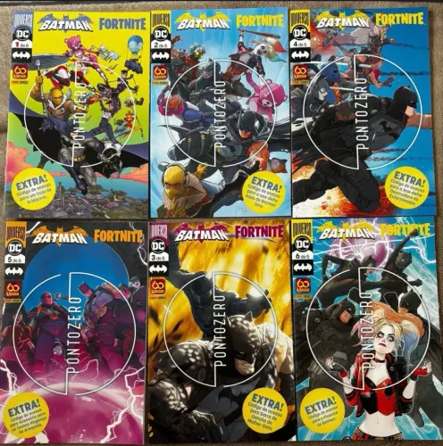 Coleção DC Fortnite