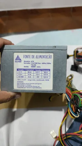 Fonte de alimentação 