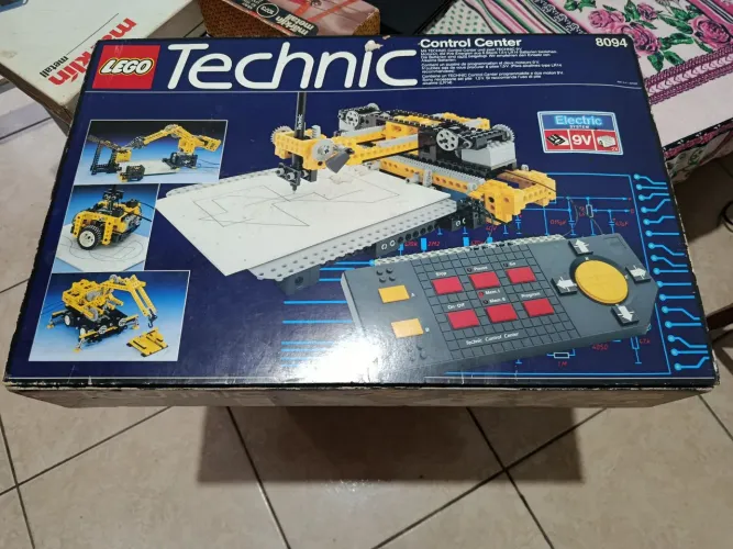 LEGO Technic 8094 Control Center ? Ano 1990 ? Relíquia de Coleção!