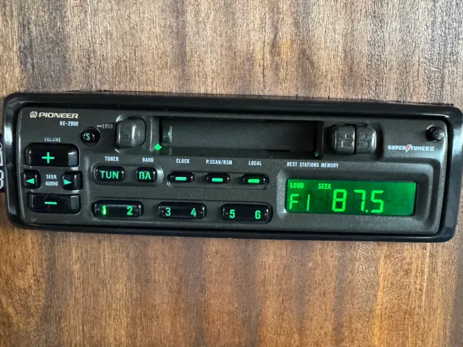 Toca fita rádio e com Bluetooth pioneer ke-2900 na promoção só 999,00