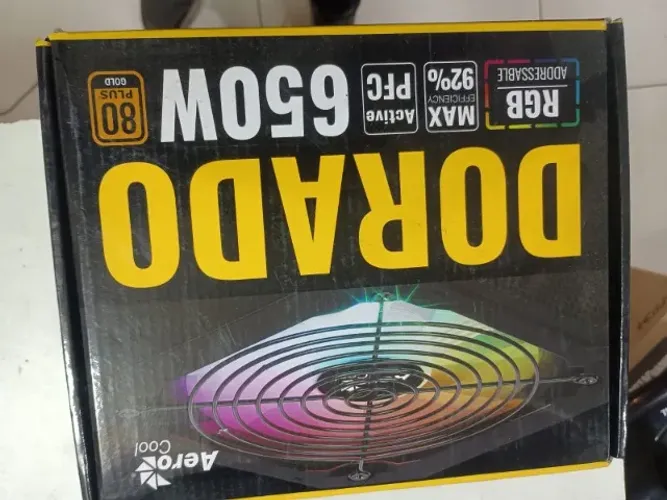 Fonte 650w 80Plus NOVA Funcionando