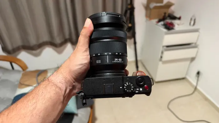 Lumix S9 + 24-60 2.8 + acessórios