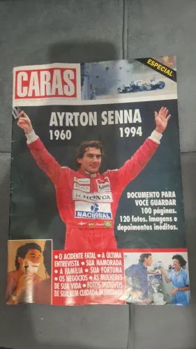 Revista Caras Ayrton Senna
