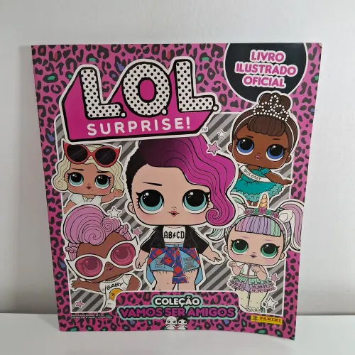 Álbum de Figurinhas LOL SURPRiSE de 2019 Completo com Pôster.