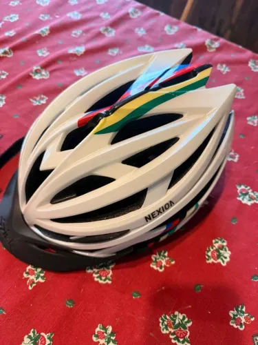 capacete de ciclismo spiuk nexion branco médio