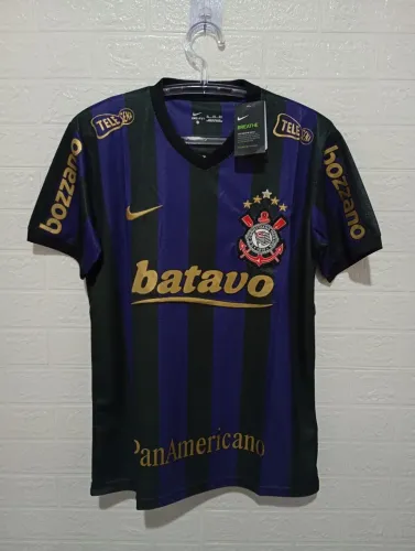 Camisa Retrô Corinthians 2008 Ronaldo 9 + todos patrocinadores
