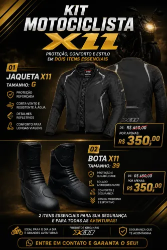 VENDO JAQUETA TAMNHO G E BOTA MARCA X11TAMANHO 39