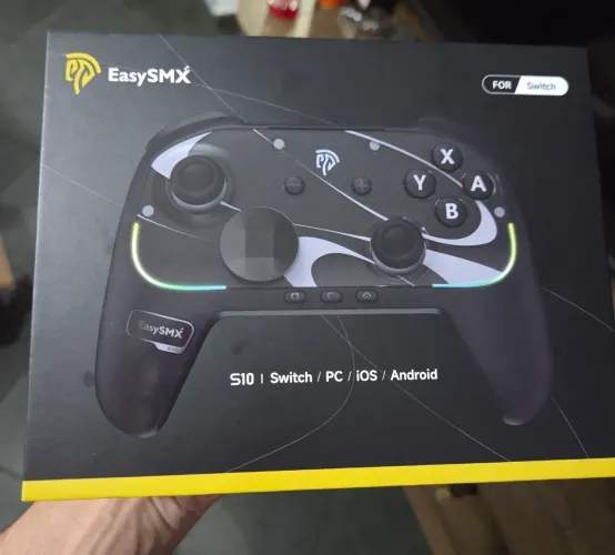 Controle Easysmx S10 - Compatível com Switch 2, 1, Android, etc