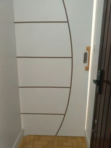 Porta de correr PRECISA RETIRAR