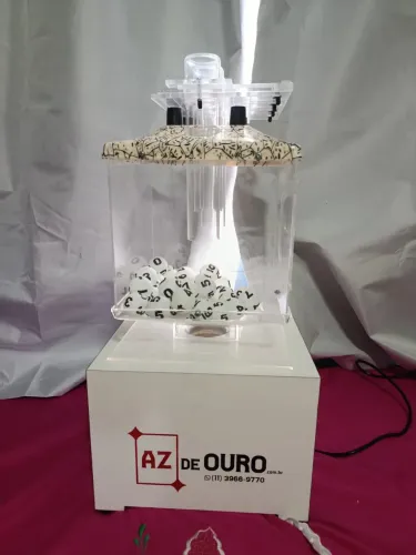 Globo de sorteio de ar 