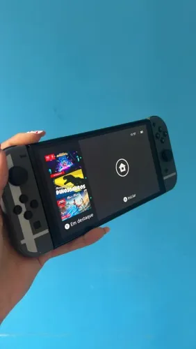 Console Nintendo Switch Oled Edição Super Smash Bros Ultimate