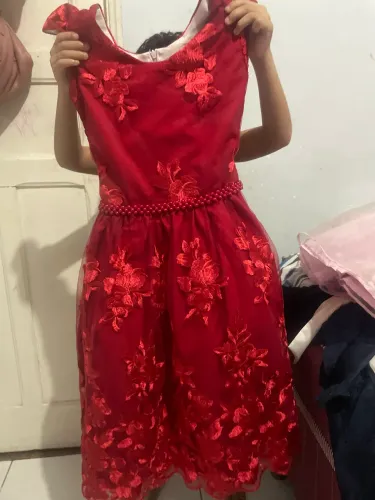 Vestido social infantil,excelente estado 100,00