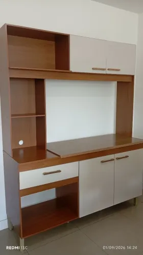 Cozinha compacta Berlim 160cm 4 portas e 1 gaveta