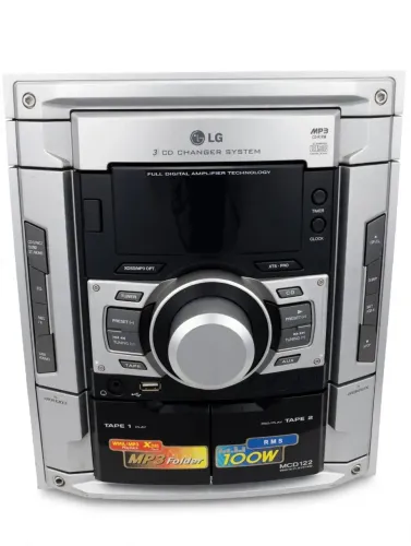 Mini System LG MCD122 100W RMS - 3 CD Changer + 2 Caixas*