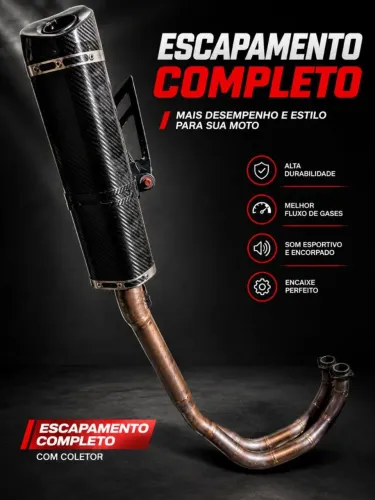 Escape esportivo da MT-03 900$