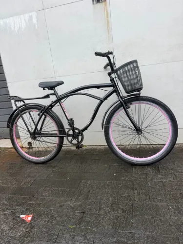 Bicicleta aro 26 completa revisada com nota