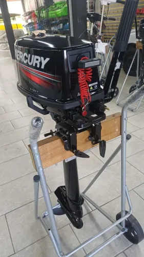 mercury 5 hp na caixa motor de popa