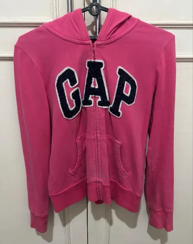 moletom gap kids rosa gg