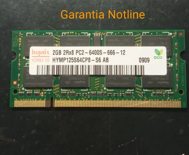 Memória notebook ddr2 2gb