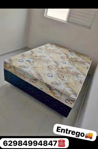 Cama box casal nova