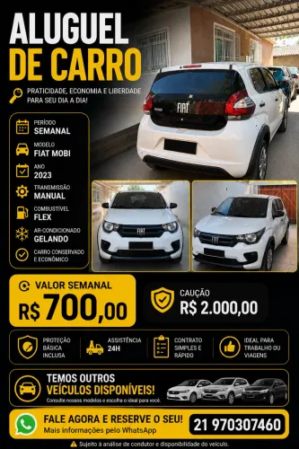 Aluguel Uber x