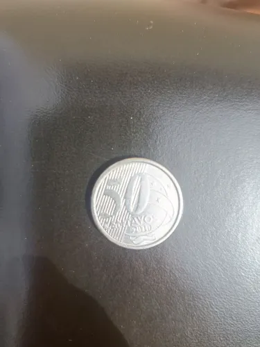 Moeda de 50 centavos  de 2010 comemorativa de Rio Branco