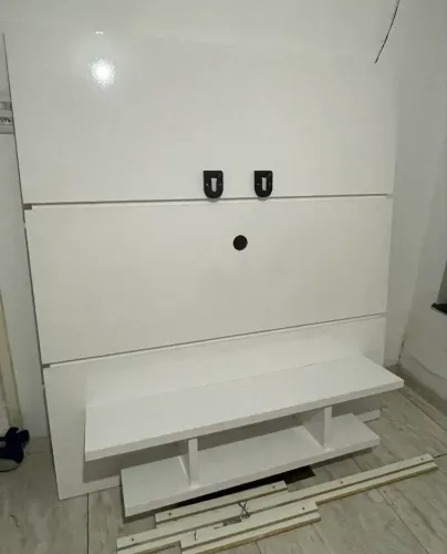 PAINEL + RACK PARA TV ATÉ 60? - 100% MDF - EXCELENTE ESTADO
