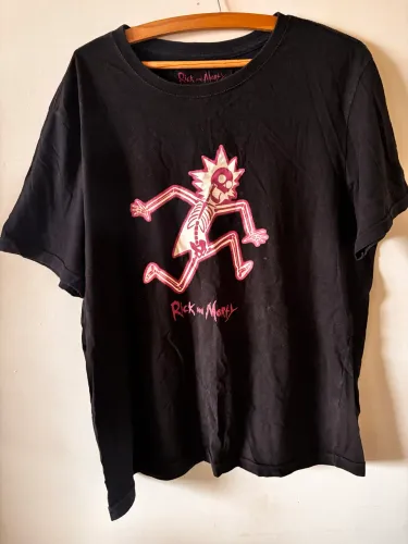 Rick and Morty X-Ray T Shirt Masculino