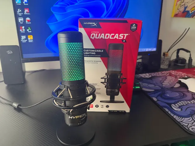 Microfone Hyperx Quadcast S 