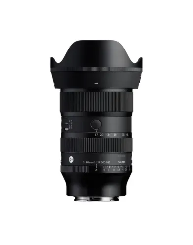 Lente SIGMA ART 17-40mm f/1.8 DC para Sony Mount-E