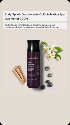 Body Splash Uva Merlot