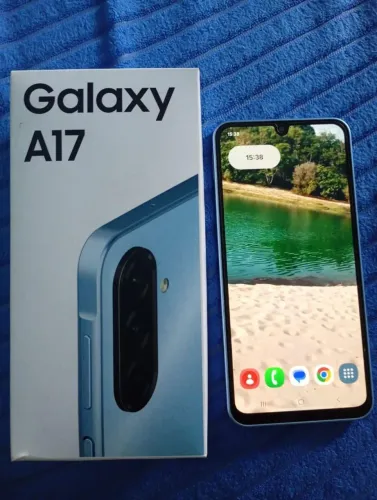Samsung A17 256GB. Com nota fiscal e na caixa. Não entrego.