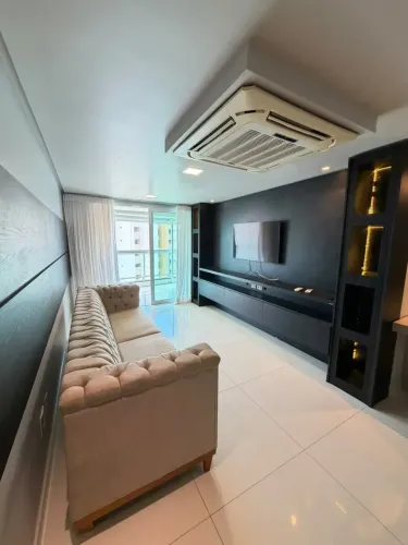 Lindo apartamento beira mar no Aqualux em Ponta de Campina - Cabedelo - PB