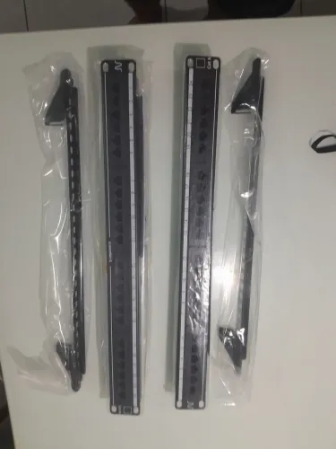 Patch panel 24portas cat6 e cat5 Nexans