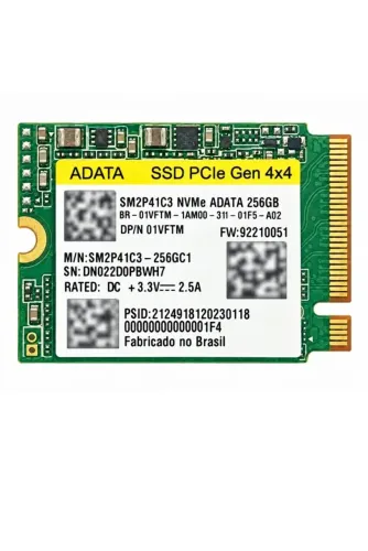 SSD NVME 256Gb Adata