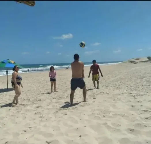 Férias na praia de Águas Belas -CE Casa de praia 4 quartos - 15 pessoas