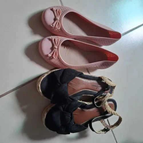 Sapatilhas e Sandalia feminina