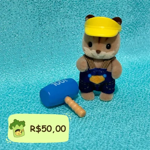 Esquilo Sylvanian Families Construtores 