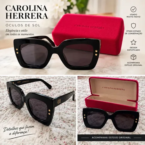 Óculos feminino original Carolina Herrera