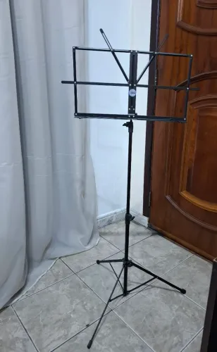 Estante de partitura dobrável com bolsa - ótimo estado